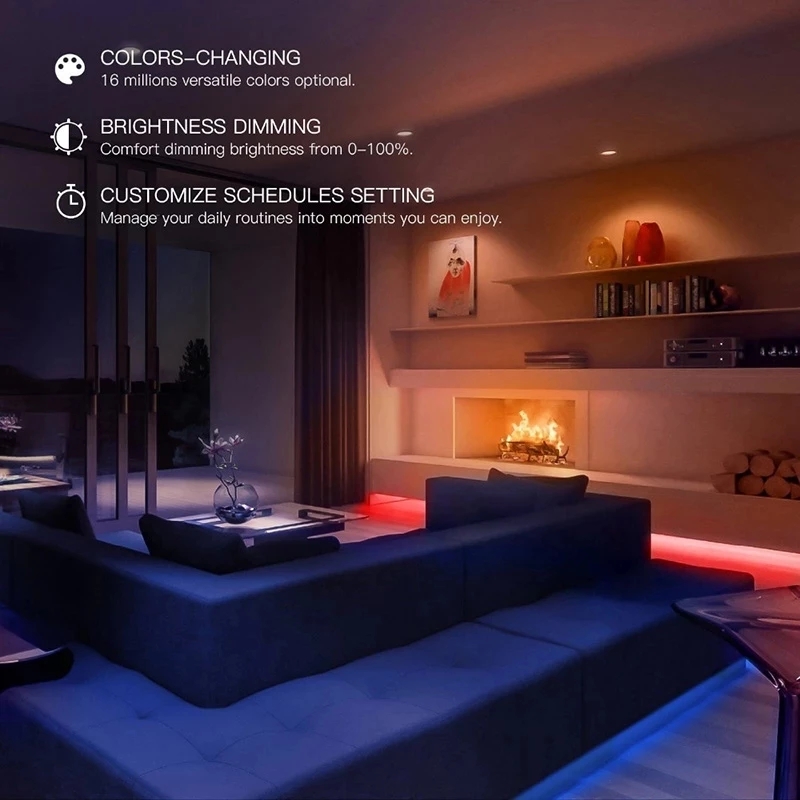 Yeelight Aurora Smart 2M, Lamp - Yeelight Light Lightstrip ulasan dan harga