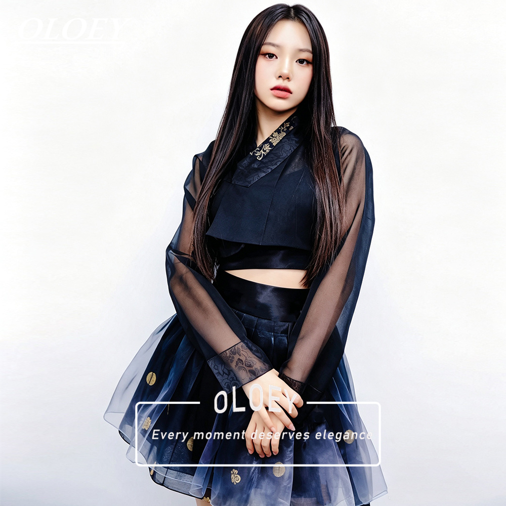 OLOEY Hanbok Pendek Warna Kont - Modern Korean Lifestyle ulasan dan harga