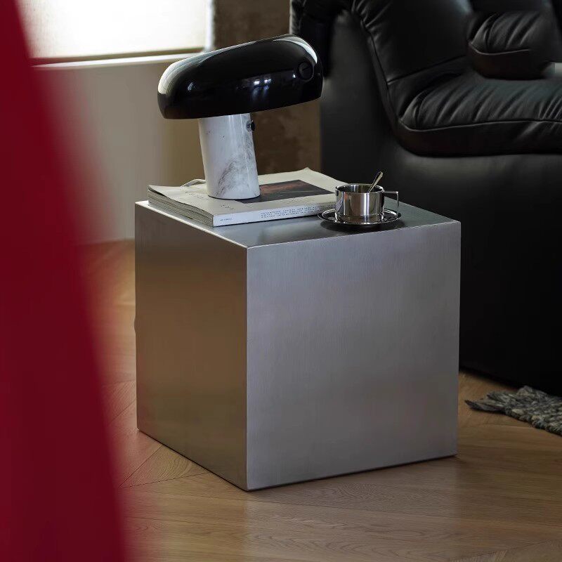 Meja Samping Stainless Steel I - Modern Korean Lifestyle ulasan dan harga